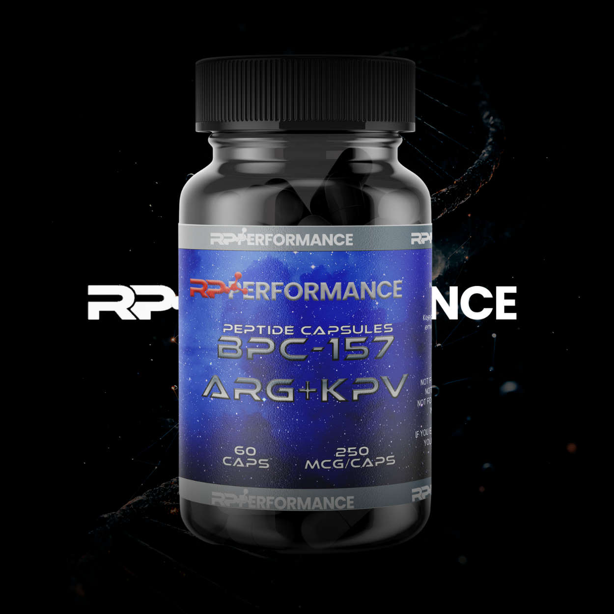 BPC-157 ARG + KPV mix 250mcg x 60caps : Research Only