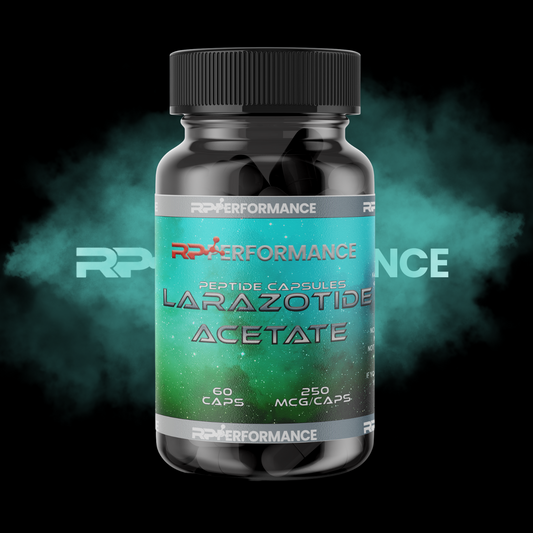 Larazotide Acetate 250mcg x 60caps :  Research Only