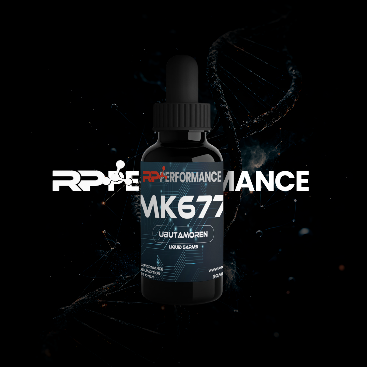 MK677 - Ibutamoren (Liquid Sarm) 25mg x 30ml :  Research Only